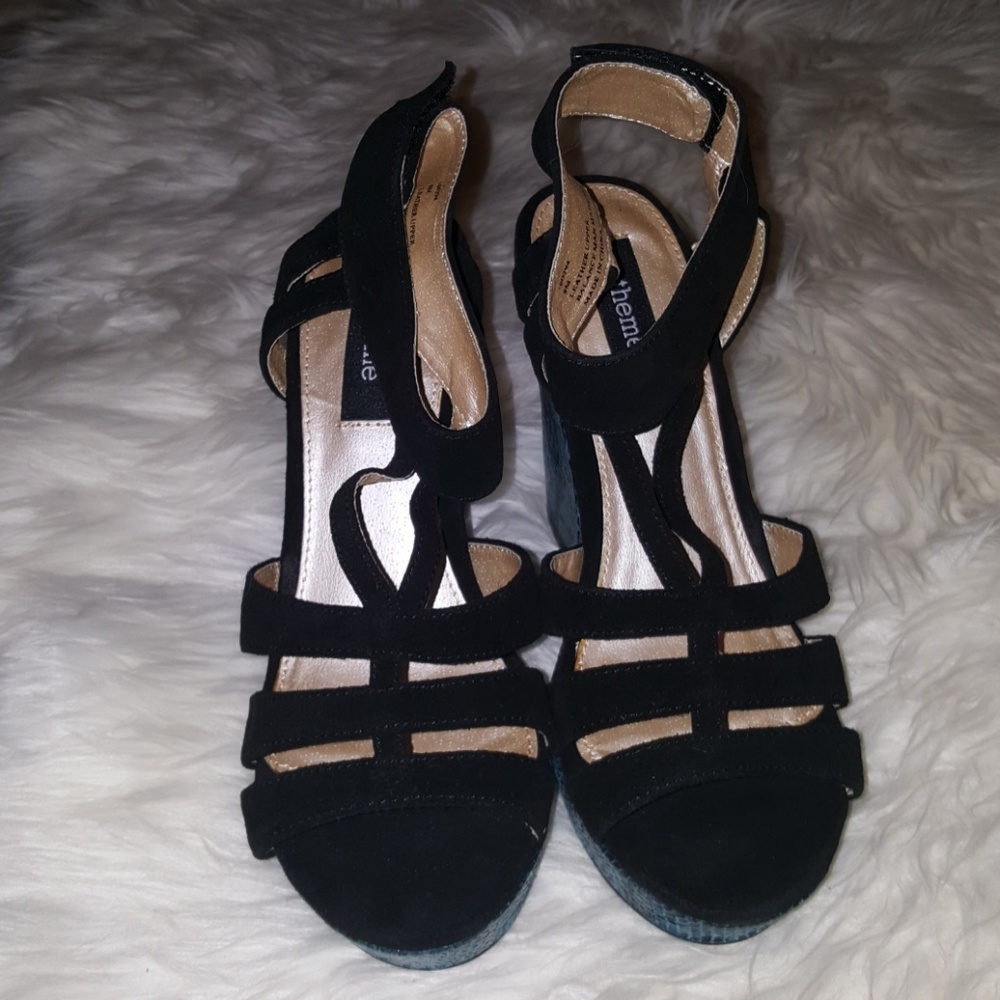 Brand new dressy wedge shoes.